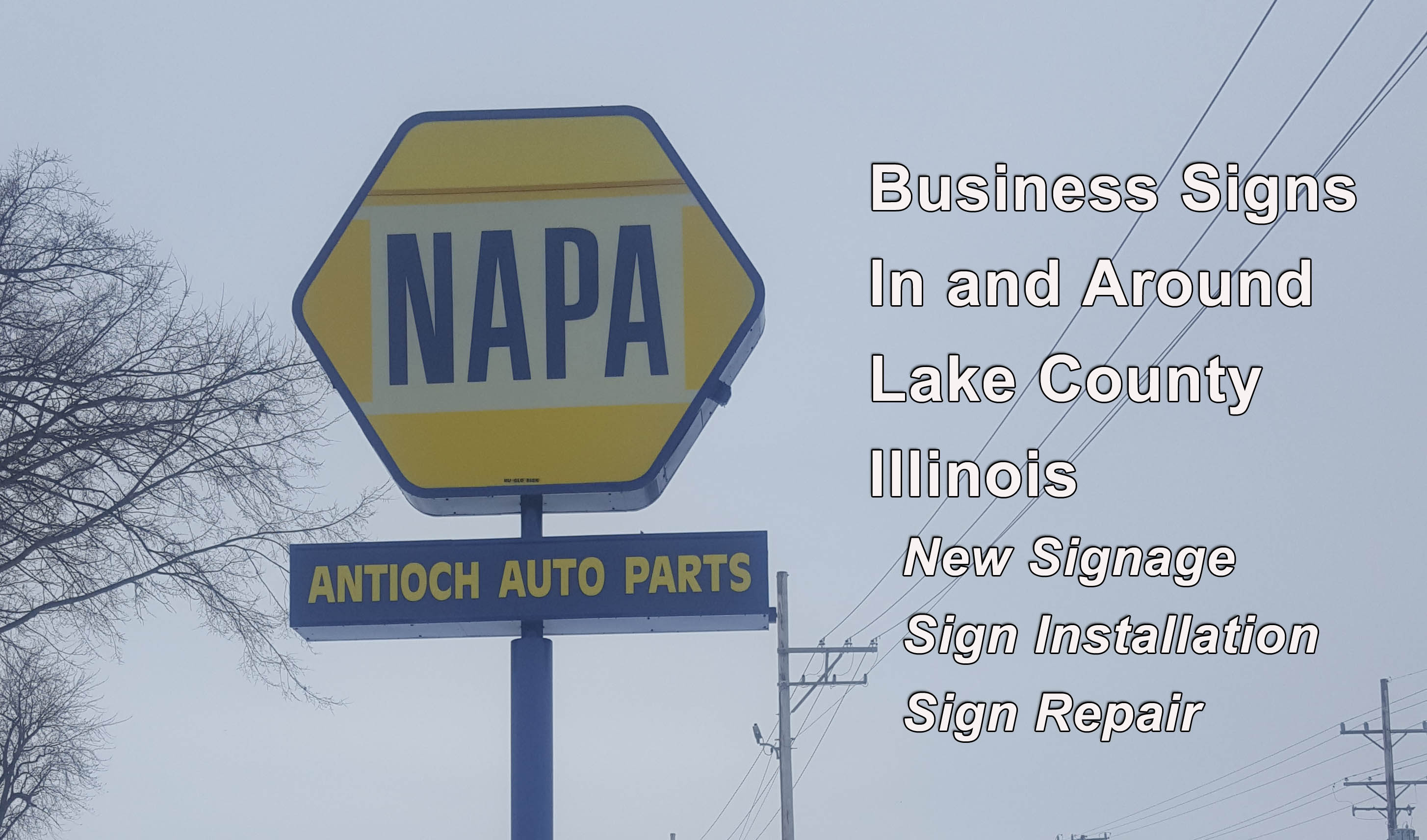 Signs in Lake County Illinois