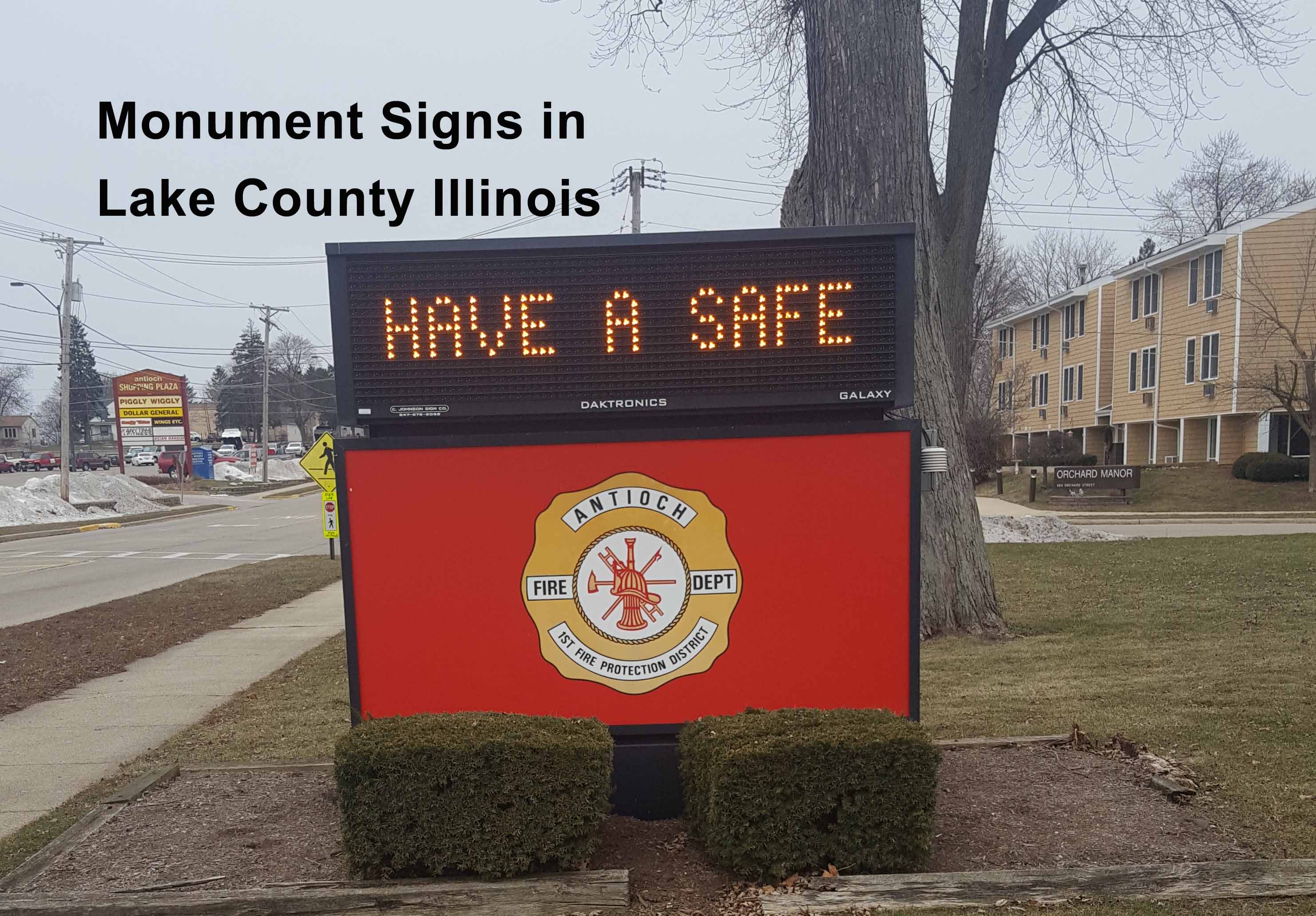 Monument Signs in Lake County Illinois