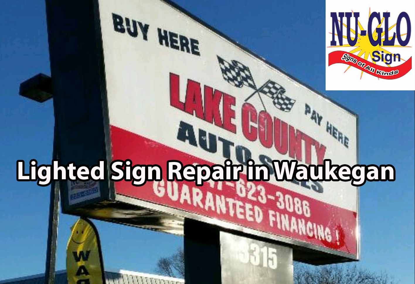 Lighted Sign Repair in Waukegan