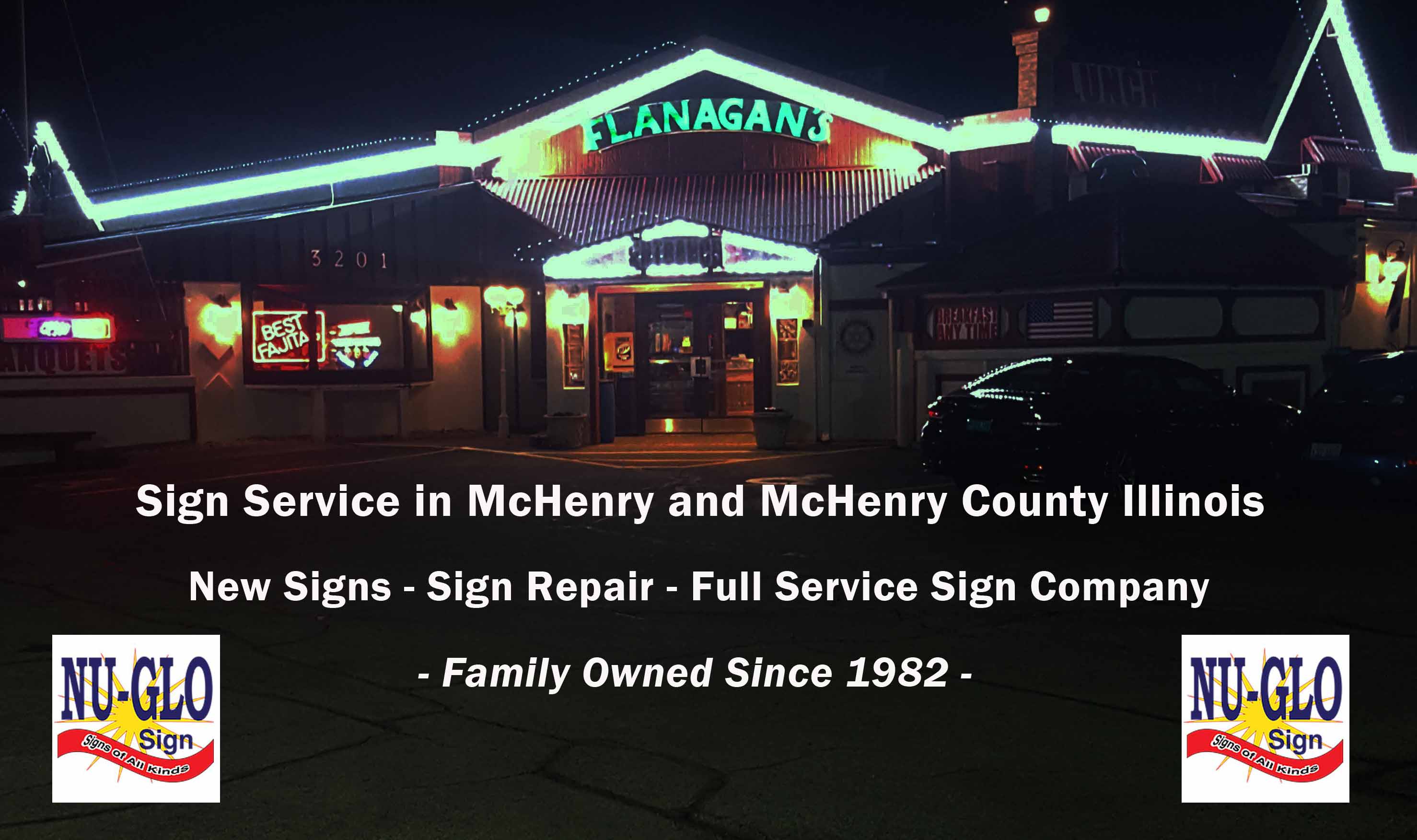 Sign Service in McHenry and Throughout McHenry County Illinois