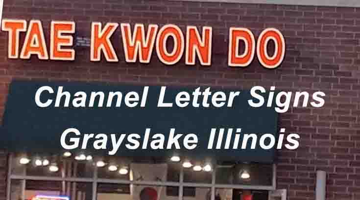 Channel Letter Signs - Grayslake