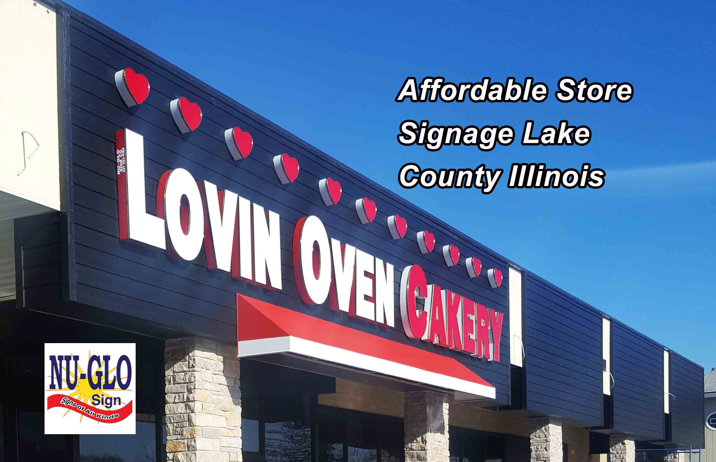 Affordable Store Signage Lake County