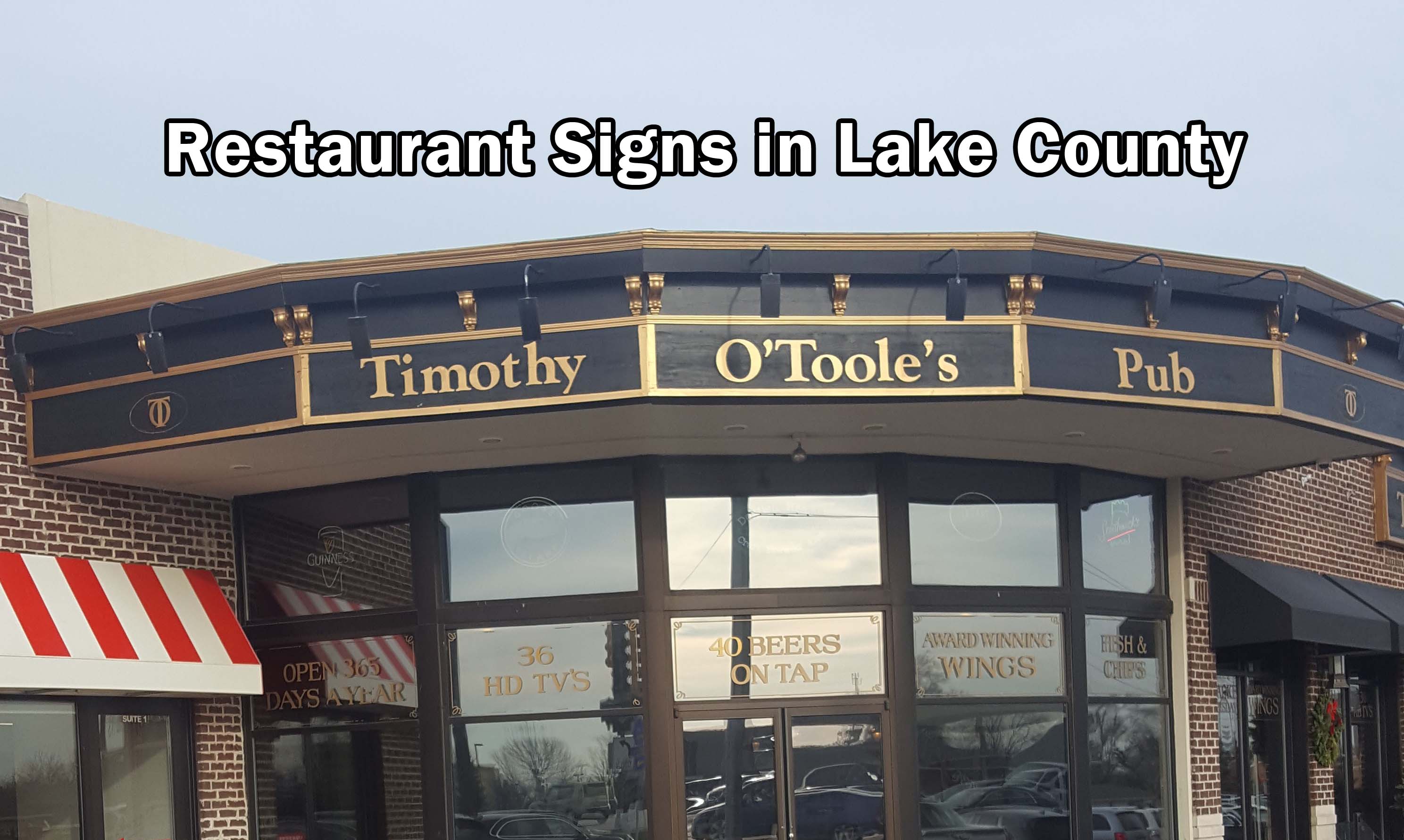 Restaurant Signs in Lake County 2