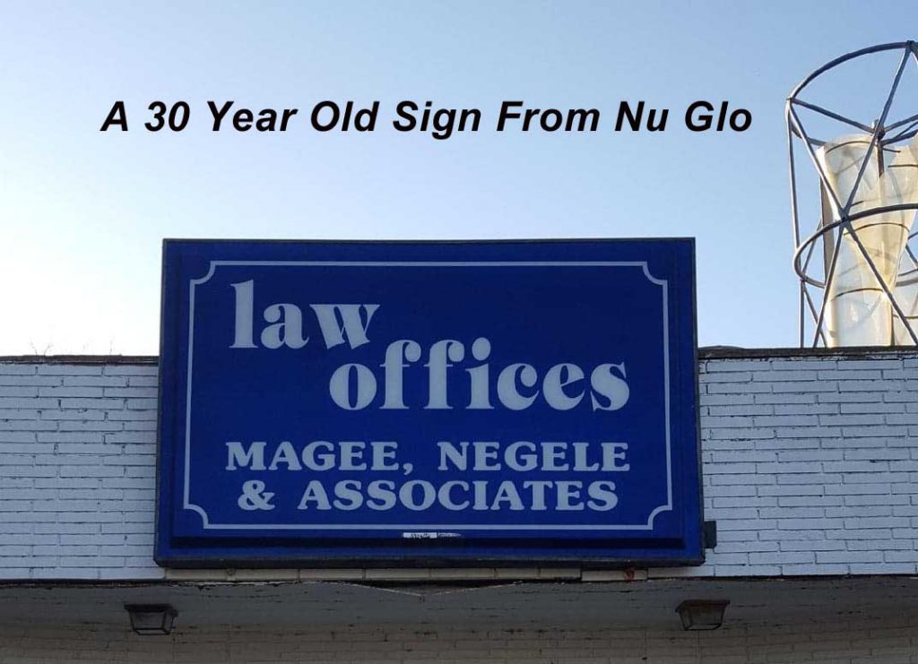 Sign Repair Northern Illinois - Nu Glo Signs Last
