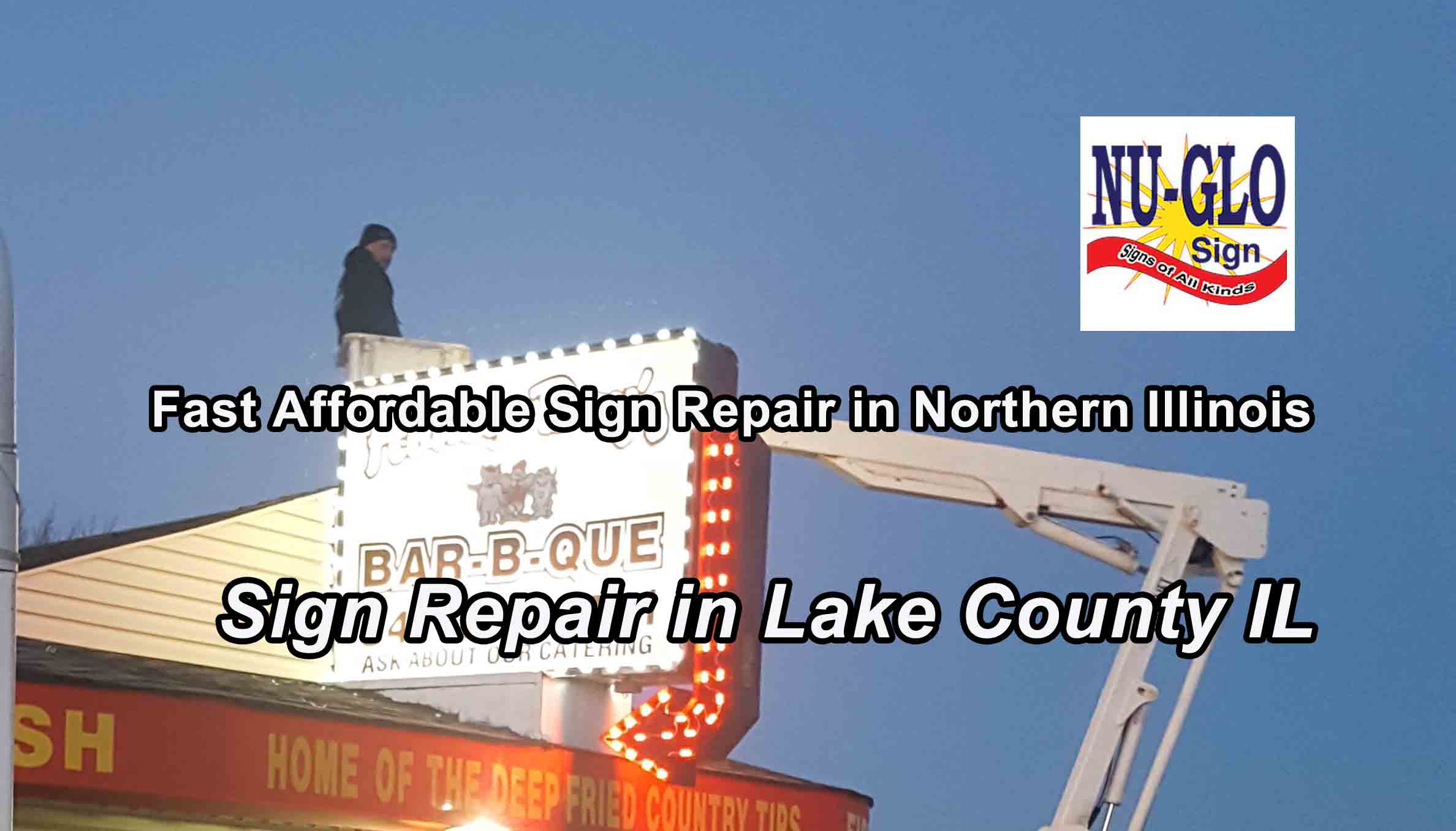Sign Repair Lake County