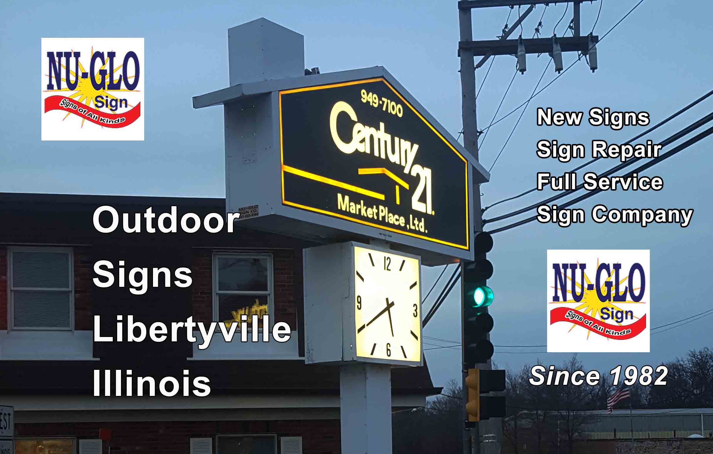 Outdoor Signs - Libertyville Illinois
