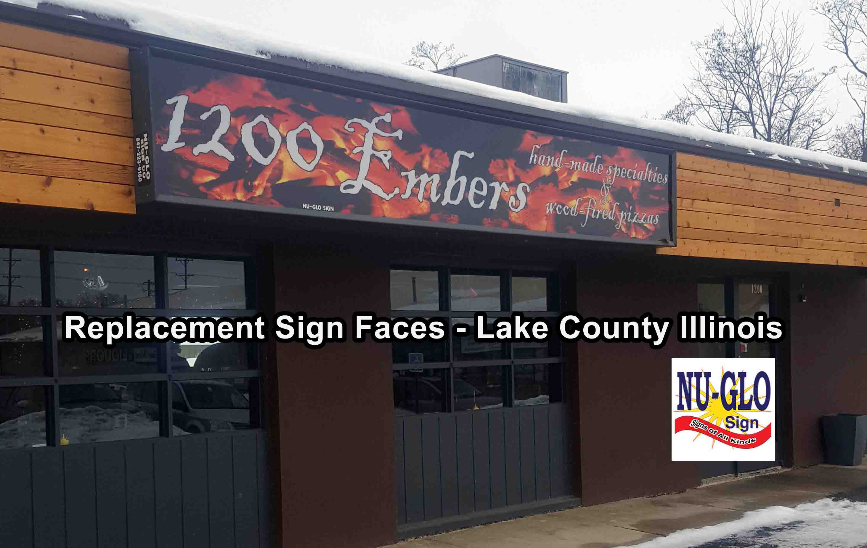 Replacement Sign Faces - Lake County