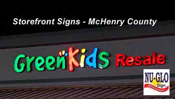 Storefront Signs - McHenry County Illinois