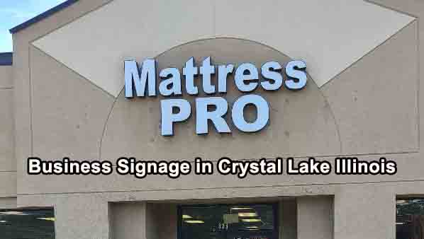 Business signs - Crystal Lake Illinois