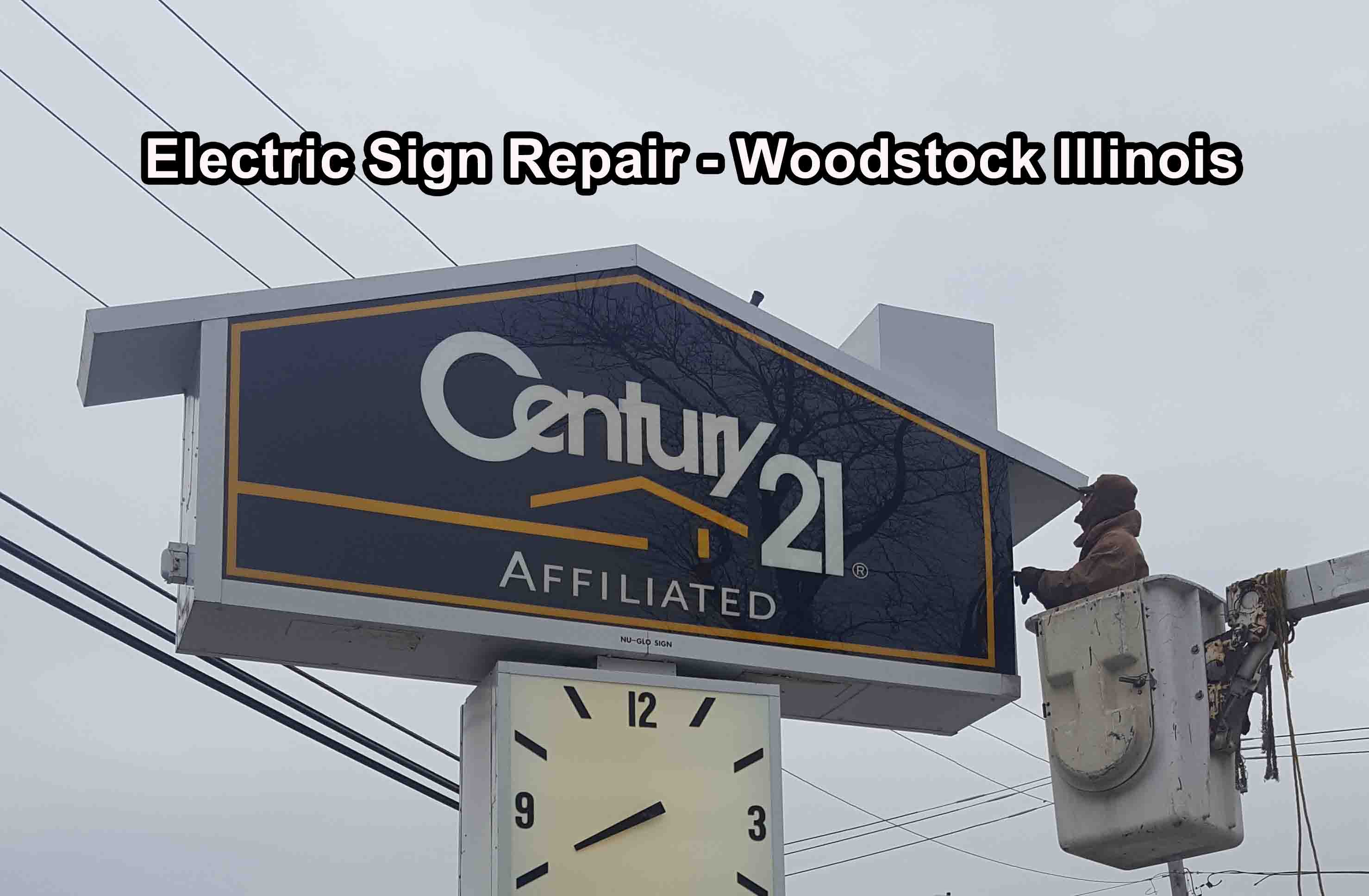 Electric Sign Repair - Woodstock Illinois