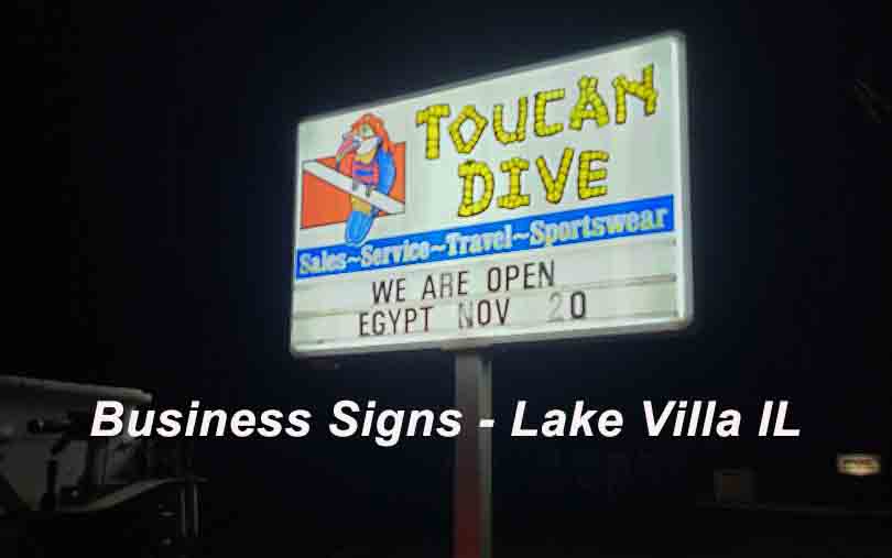 Business Signs - Lake Villa IL