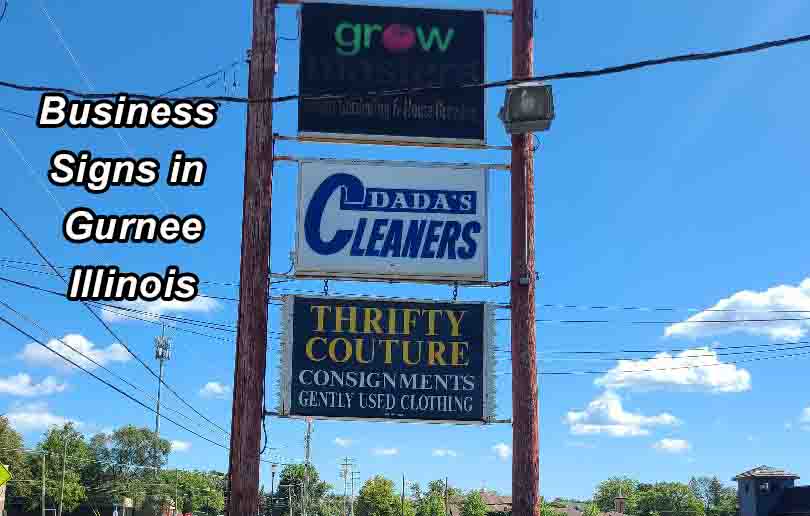 Business Signs in Gurnee