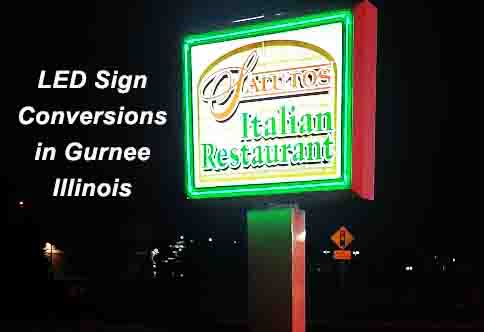 LED Sign Conversions - Gurnee