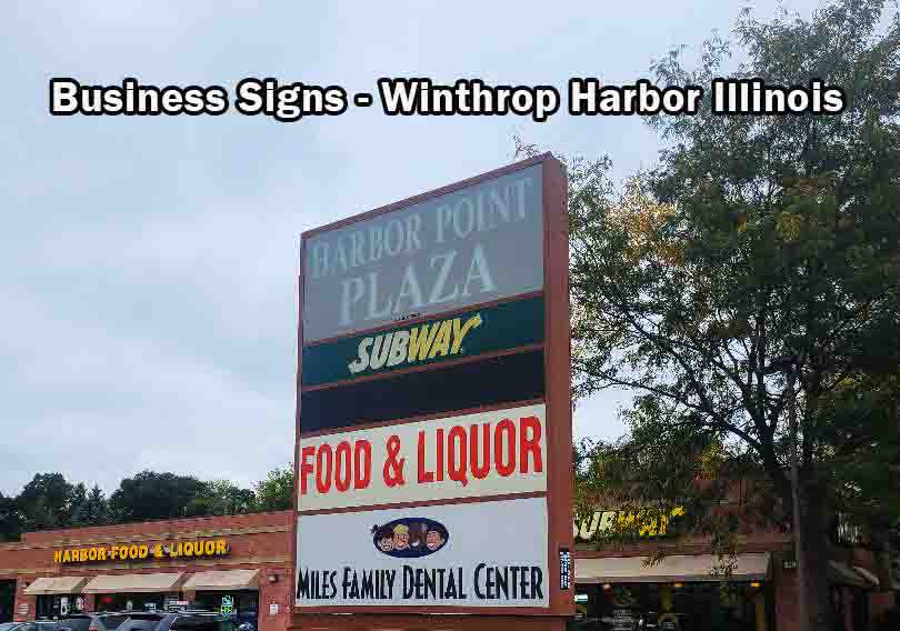 Business Signs - Winthrop Harbor Illinois